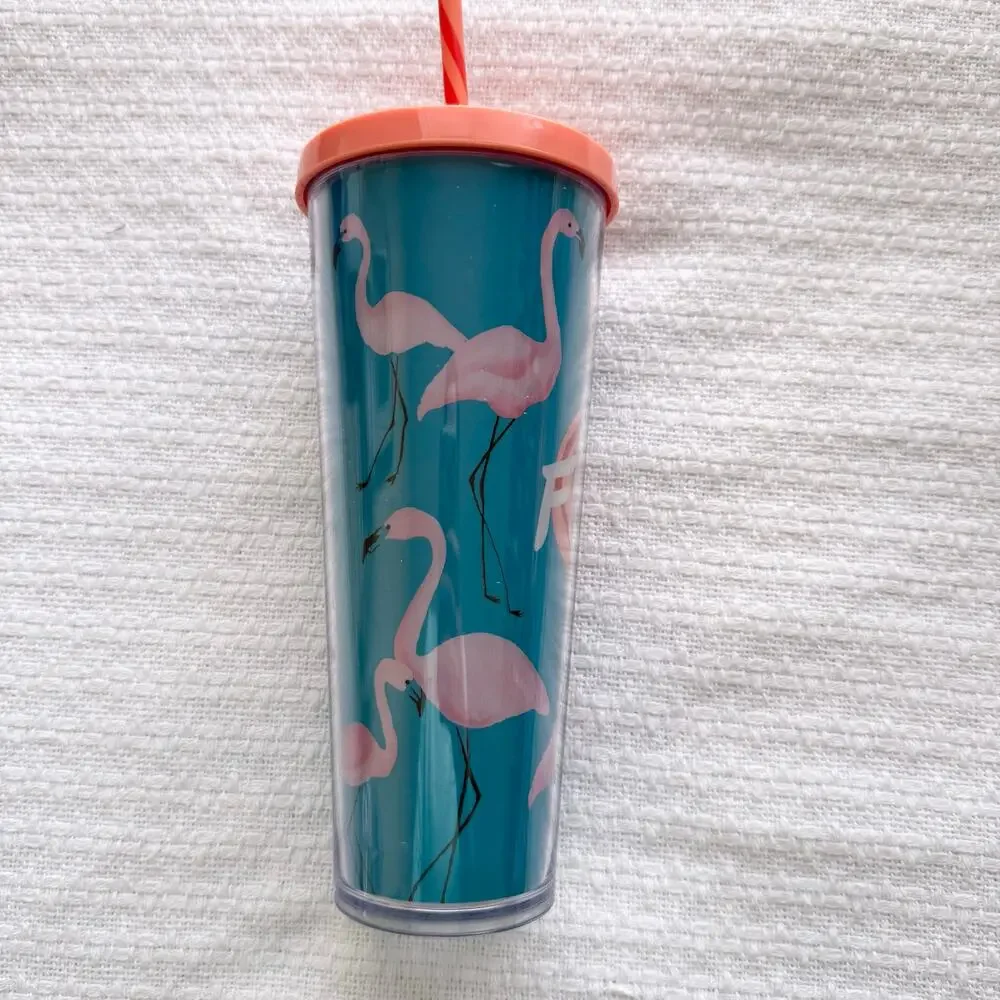 Starbucks Florida Flamingo 24 oz. Cold Beverage Tumbler